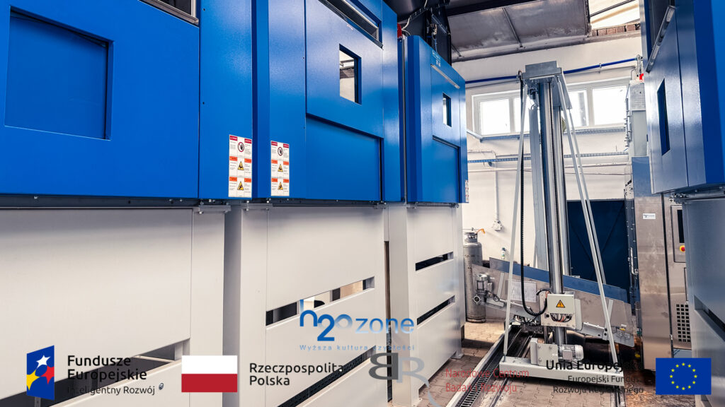 Płukanie i suszenie tekstyliów w praniu ozonowym